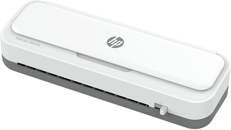 HP OneLam 400 A4 Laminiergerät mit Zubehör und Folien