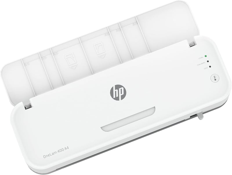 HP OneLam 400 A4 Laminiergerät mit Zubehör und Folien