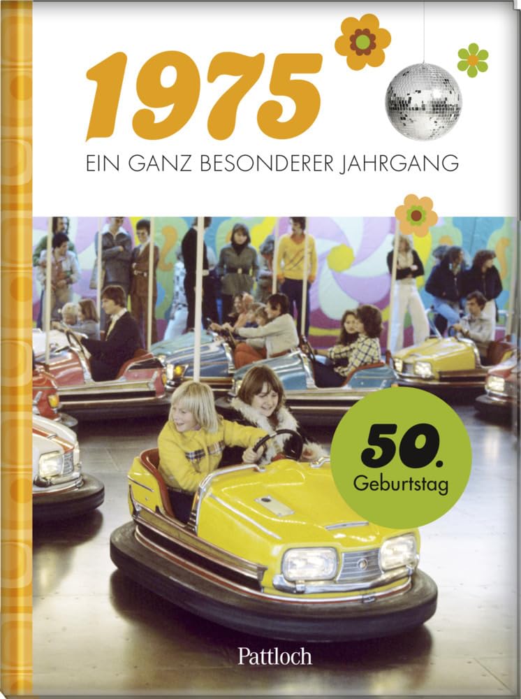 50. Geburtstag: Jahrgangsbuch 1975 für besondere Erinnerungen