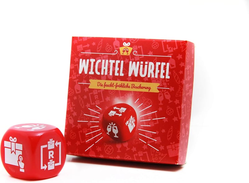 Wichtel Würfel - Trinkspiel für Weihnachten und Partys