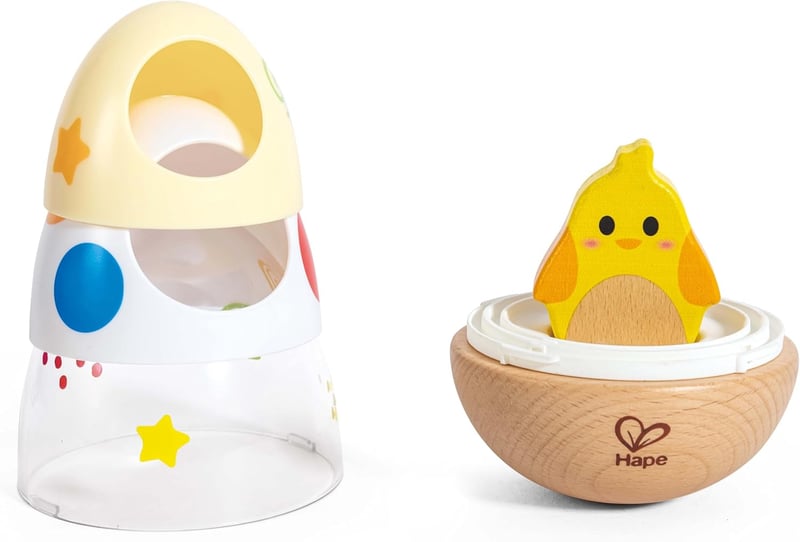 Hape Stehauf-Stapel-Ei für Kinder ab 12 Monaten