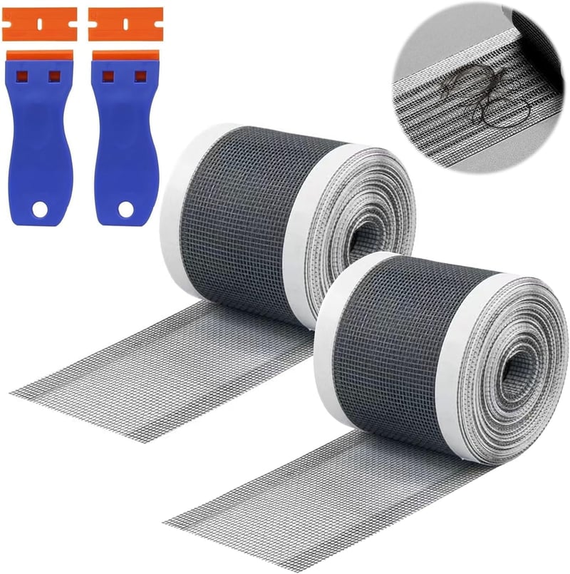 Selbstklebendes Haarsieb für Dusche und Badewanne - 2er Set