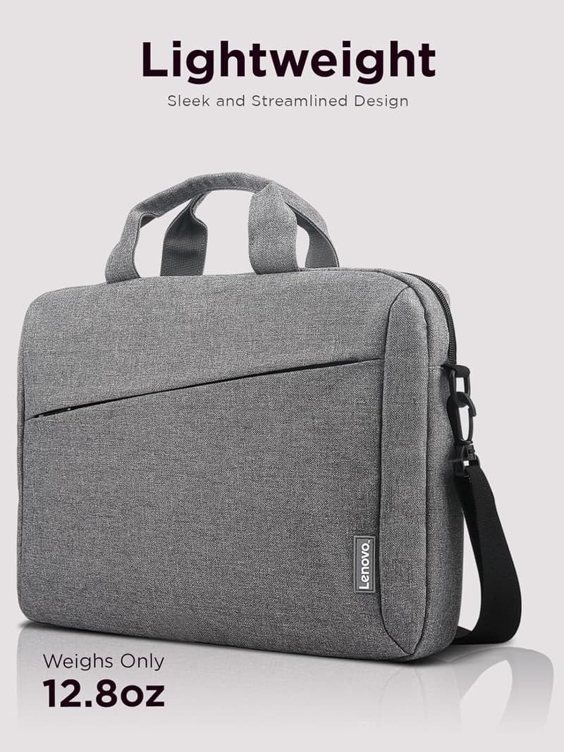 Lenovo Toploader Tasche für Laptops bis 39,6 cm – Grau