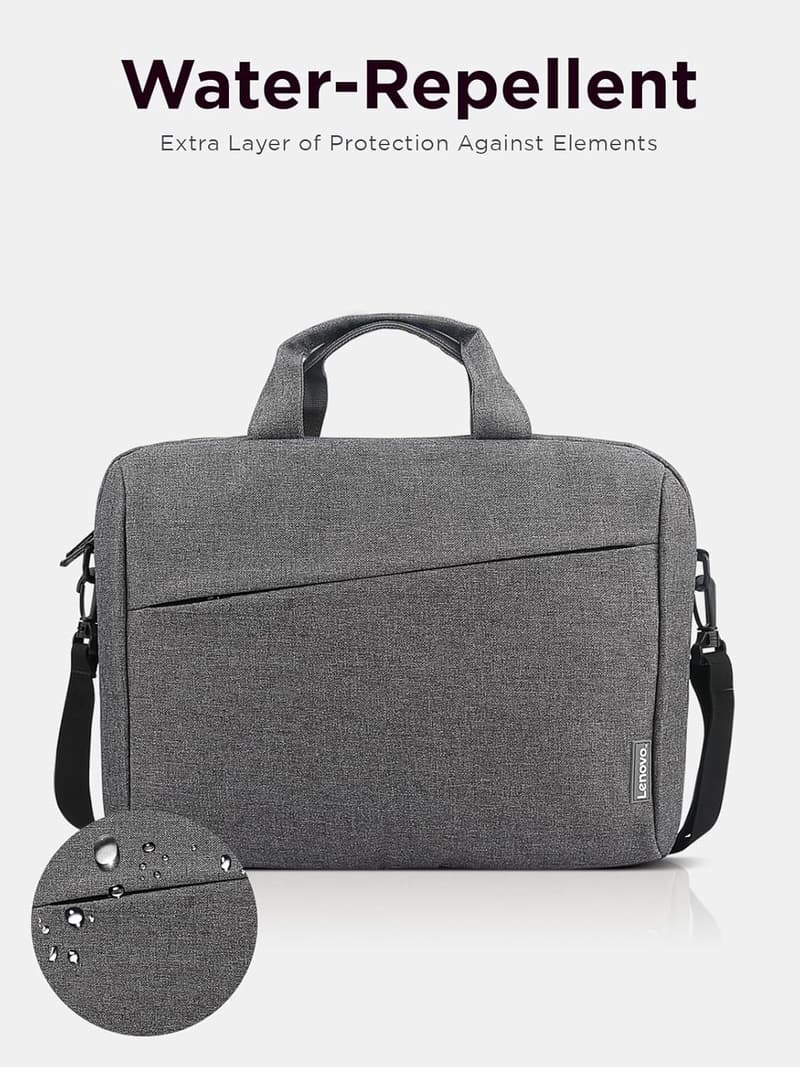 Lenovo Toploader Tasche für Laptops bis 39,6 cm – Grau
