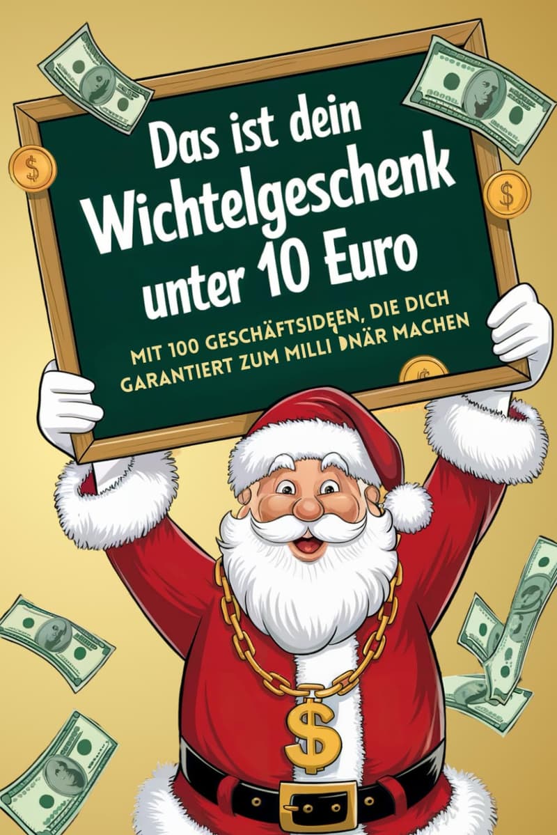 Wichtelgeschenk unter 10 Euro: 100 Geschäftsideen für Millionäre