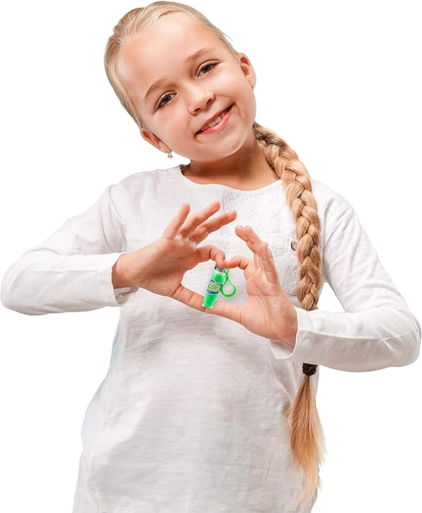 Magic Slime Schlüsselanhänger für Kinder, 20 ml in 6 Farben