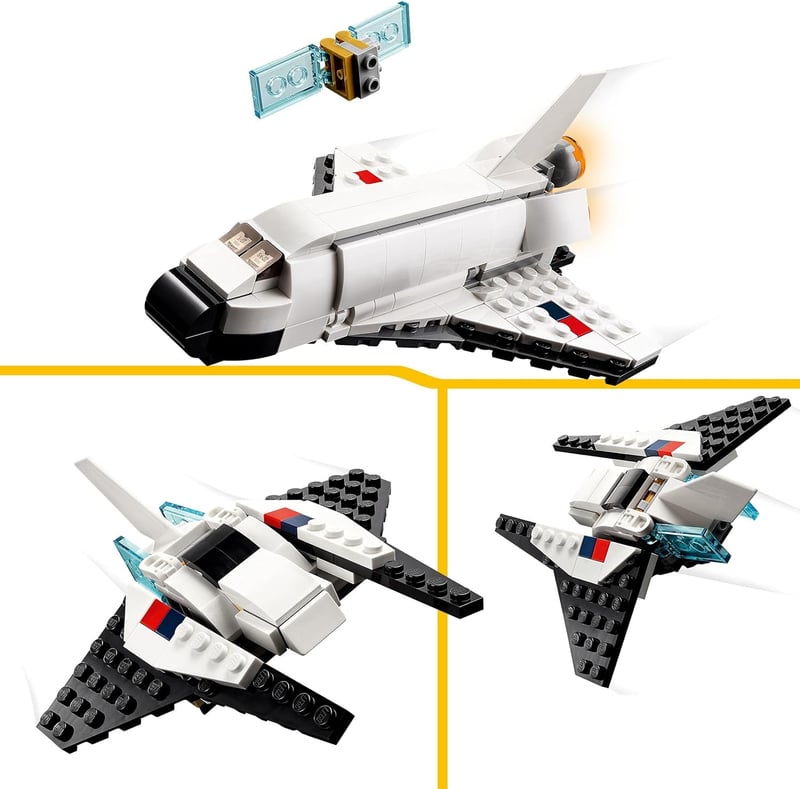 LEGO 31134 Creator 3in1 Raumfähre für Kinder ab 6 Jahren
