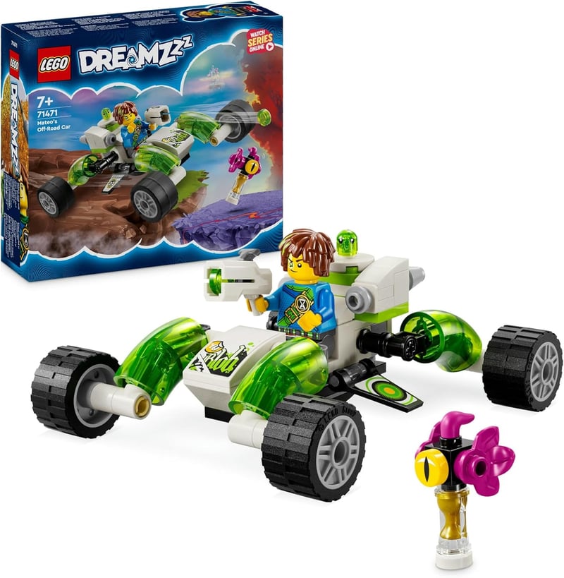 LEGO DREAMZzz 2-in-1 Mateos Geländeflitzer für Kinder ab 7 Jahren