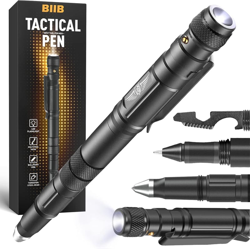 Multitool-Stift mit LED – Geschenk für Männer und Väter