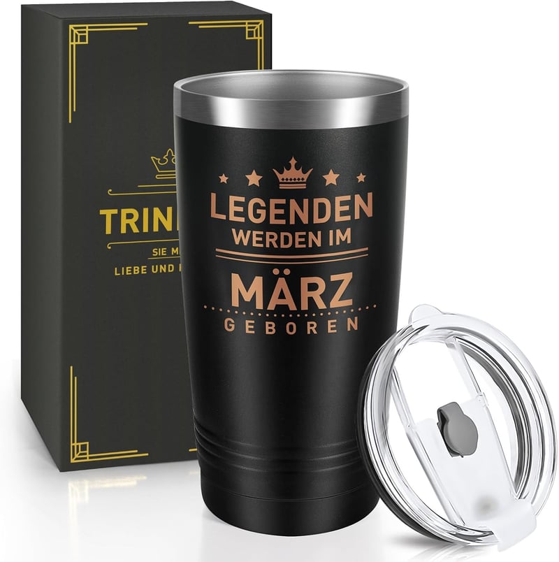 Lustiger 20oz Edelstahl Thermobecher für Männer – Geburtstagsgeschenk