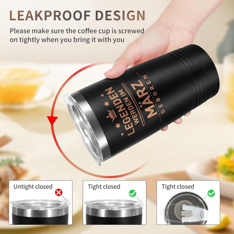 Lustiger 20oz Edelstahl Thermobecher für Männer – Geburtstagsgeschenk