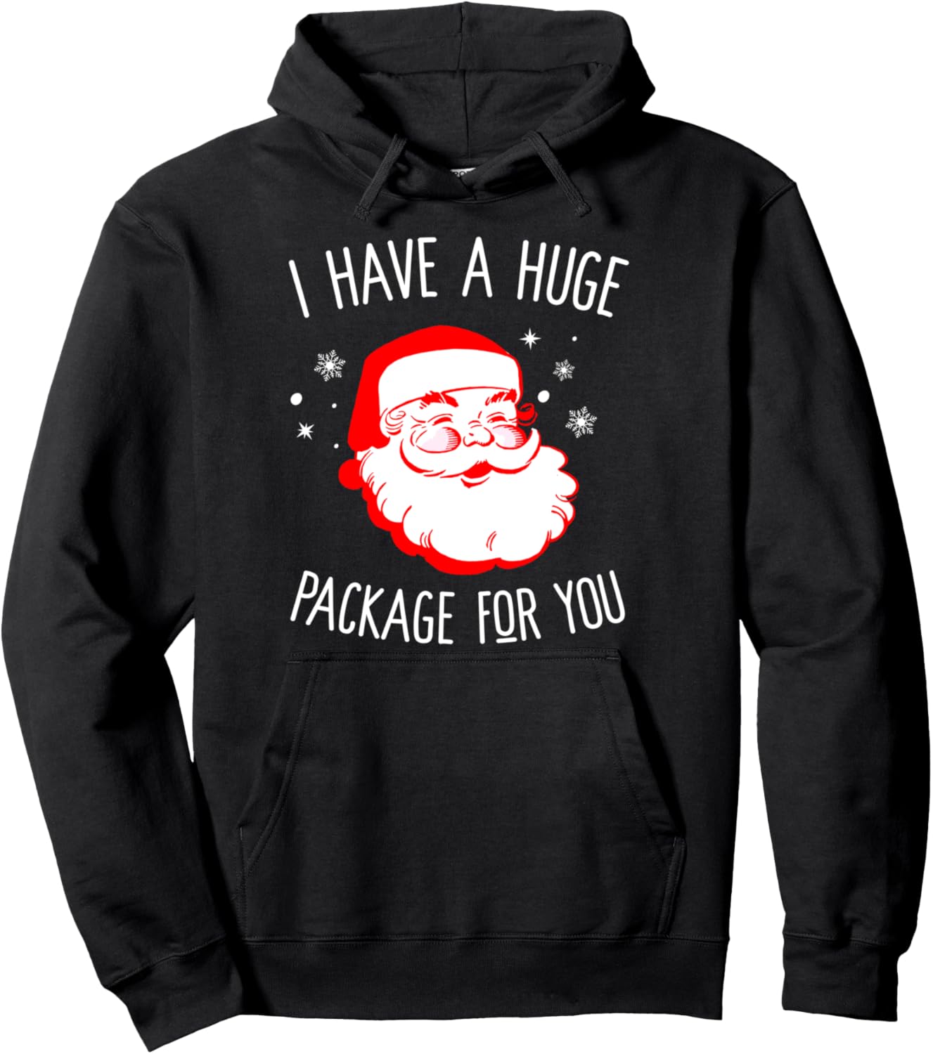 Dirty Santa Weihnachtspullover Hoodie für Männer