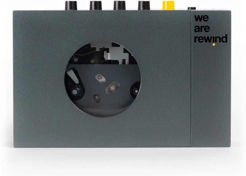 Tragbarer Bluetooth Stereo-Cassettenplayer „We Are Rewind“