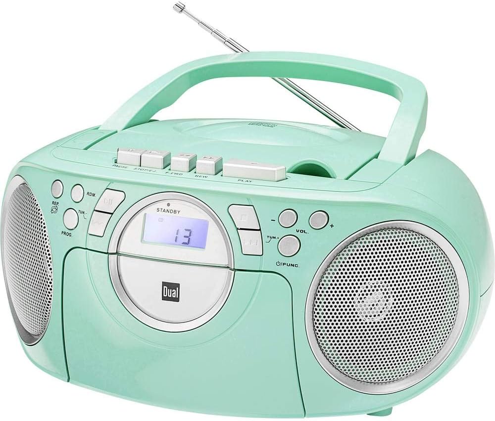 Dual P 70 Mint Tragbares Kassettenradio mit CD-Player und AUX-Eingang