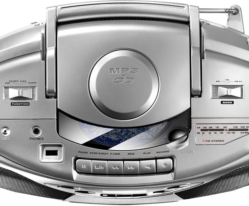 Kärcher RR 510(N) - tragbares CD-Radio mit FM-Radio und USB