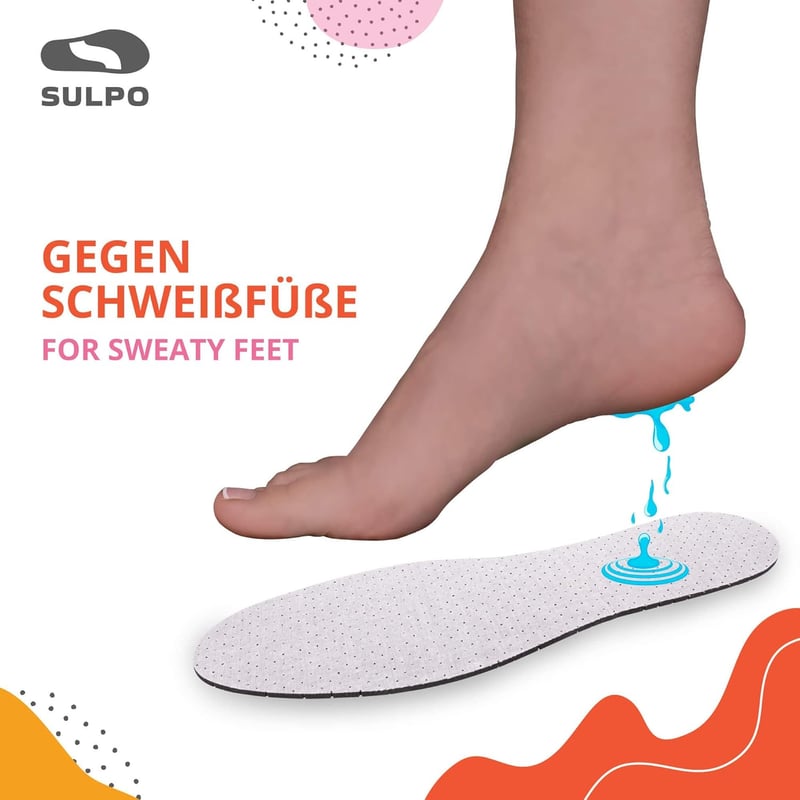 Aktivkohle Einlegesohlen für Damen, Herren und Kinder – 4 Paar für optimalen Komfort und Frische (Gr. 28-48)