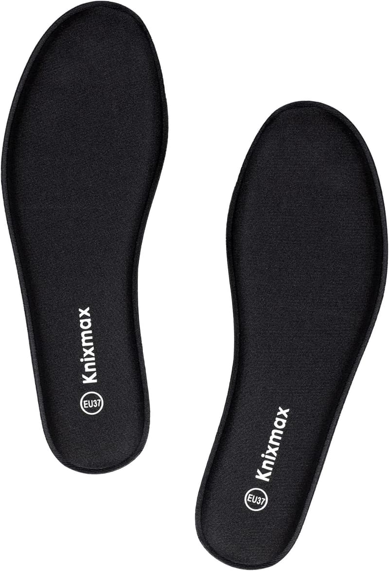 Knixmax Komfort Einlegesohlen aus Memory-Schaum für Herren und Damen Gr. 36-47 EU