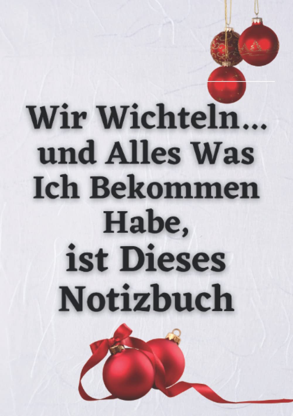 Lustiges Notizbuch als Wichtelgeschenk für Weihnachten unter 10 Euro
