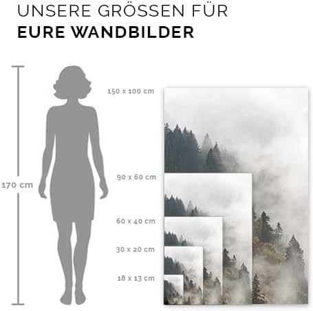 Personalisierbares Foto-Poster 30 x 20 cm für individuelle Wünsche