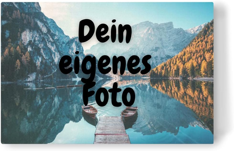 Personalisierte Leinwand 30 x 20 cm mit eigenem Foto