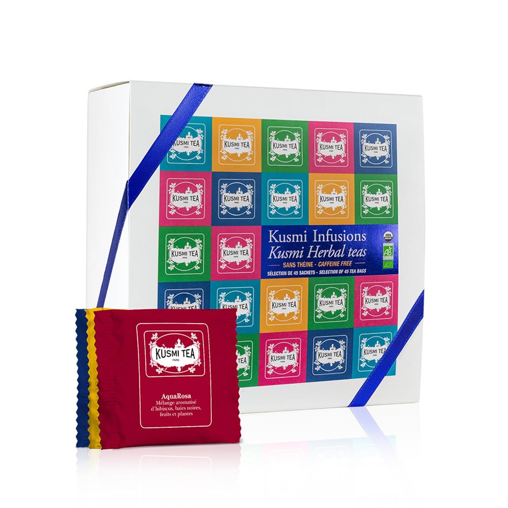 Kräutertee Geschenkset für Paare - 9 Sorten koffeinfrei, bio