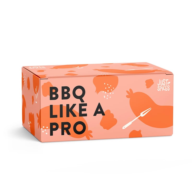 BBQ Gewürzbox mit 6 Marinaden- und Rub-Gewürzmixen in Geschenkbox
