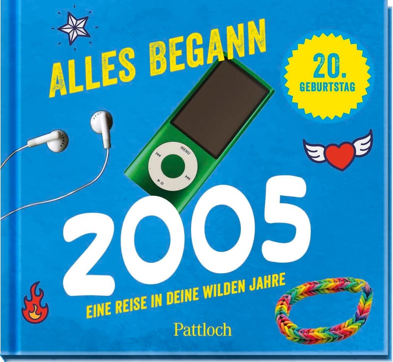 Jahrgangsbuch zum 20. Geburtstag: Deine wilden Jahre 2005