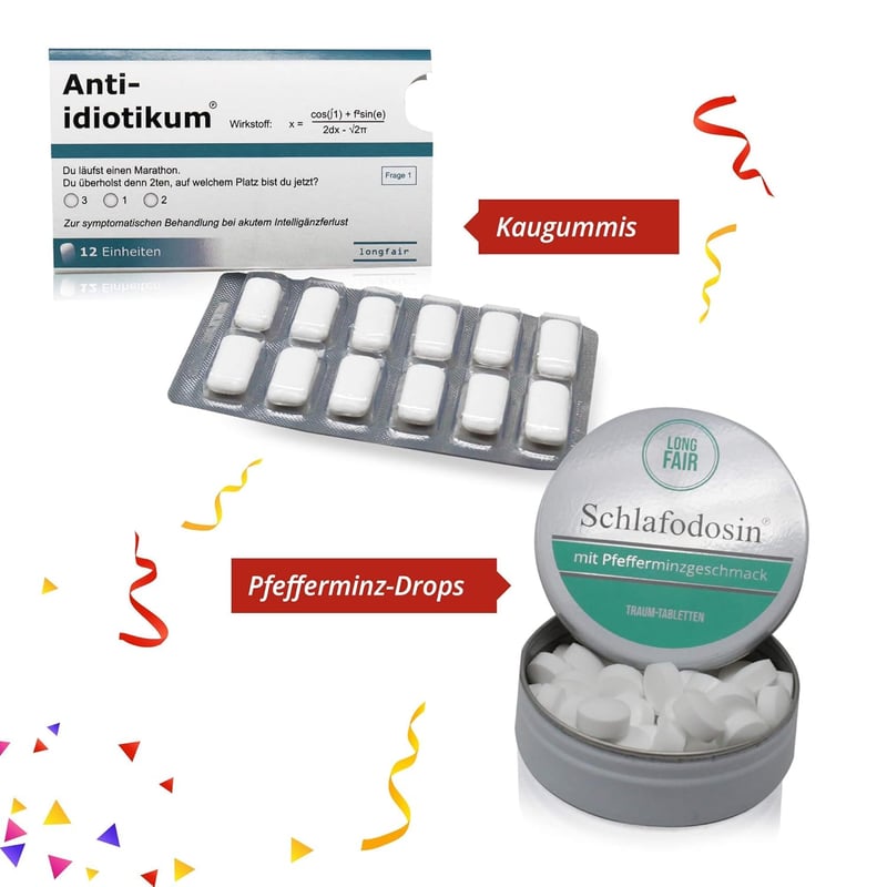 Witziges Erste-Hilfe-Set als Geburtstagsgeschenk - Geschenkbox