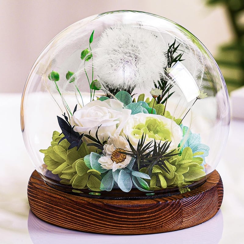 Muttertagsgeschenk: Pusteblume im Glas für Frauen, Geschenkideen