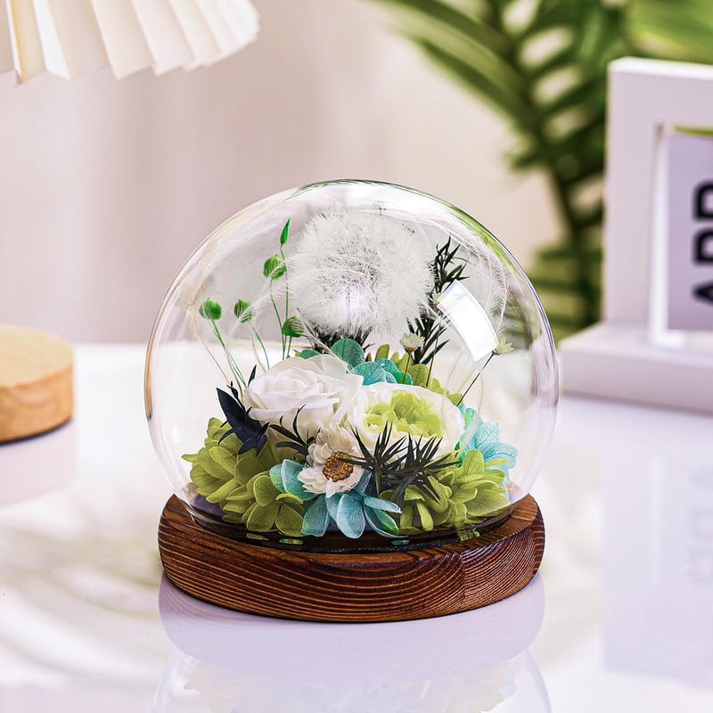 Muttertagsgeschenk: Pusteblume im Glas für Frauen, Geschenkideen