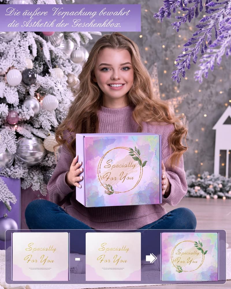 Geburtstagsgeschenkset für Frauen – Ideen für Freundin, Mama, Schwester