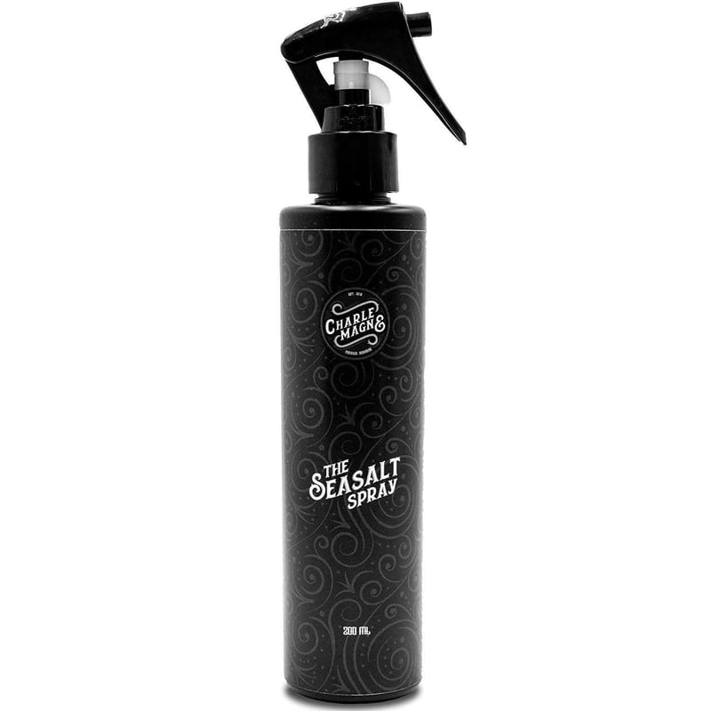 Haarstyling Set für Männer – Matte Pomade, Koffein Shampoo & Seesalz Spray