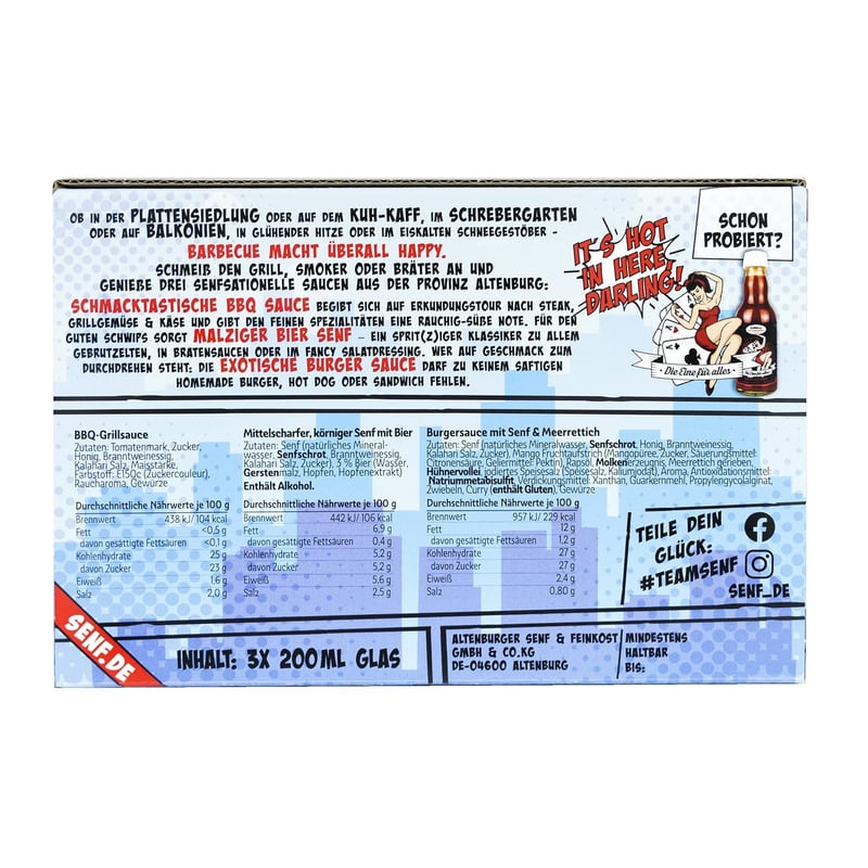 Barbecue Geschenkset für Grillliebhaber