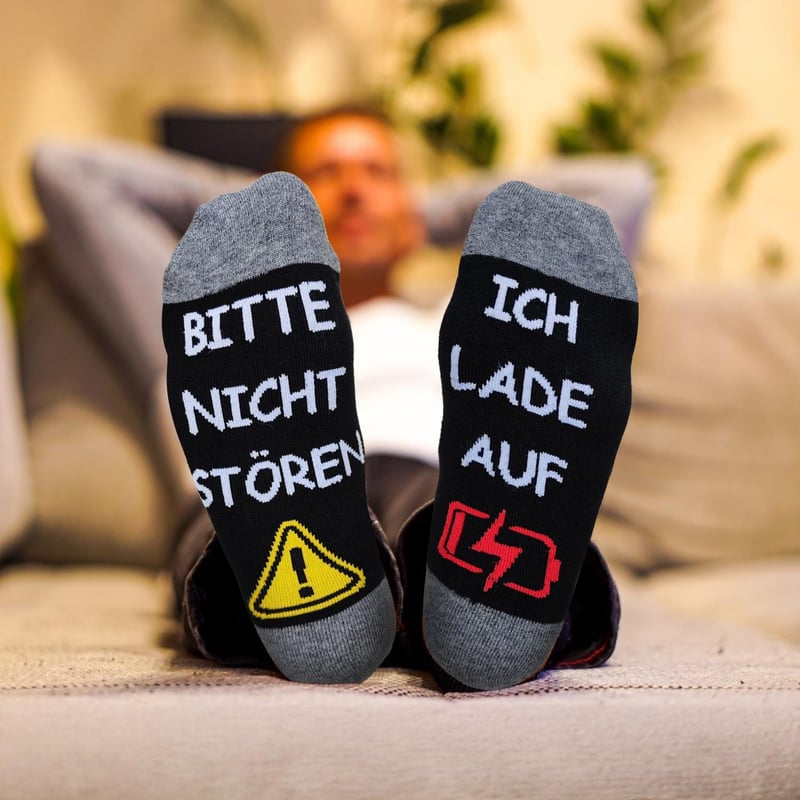 Lustige Socken für Papa – Vatertagsgeschenk für Männer