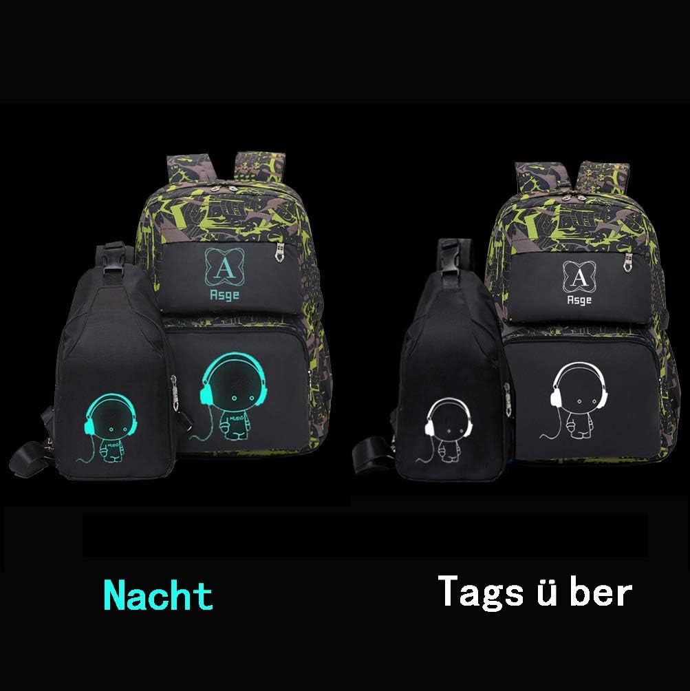 Coole wasserdichte Schultasche für Jungen und Mädchen mit reflektierenden Details