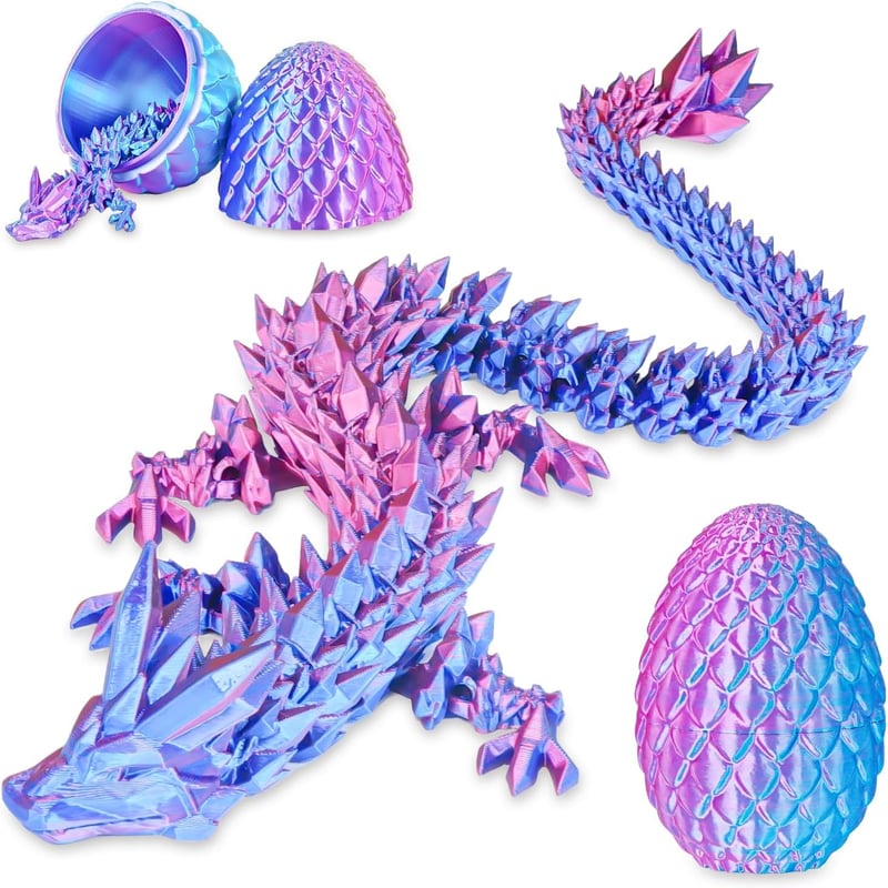 3D-gedrucktes Drachenei Fidget-Spielzeug für Kinder und Erwachsene