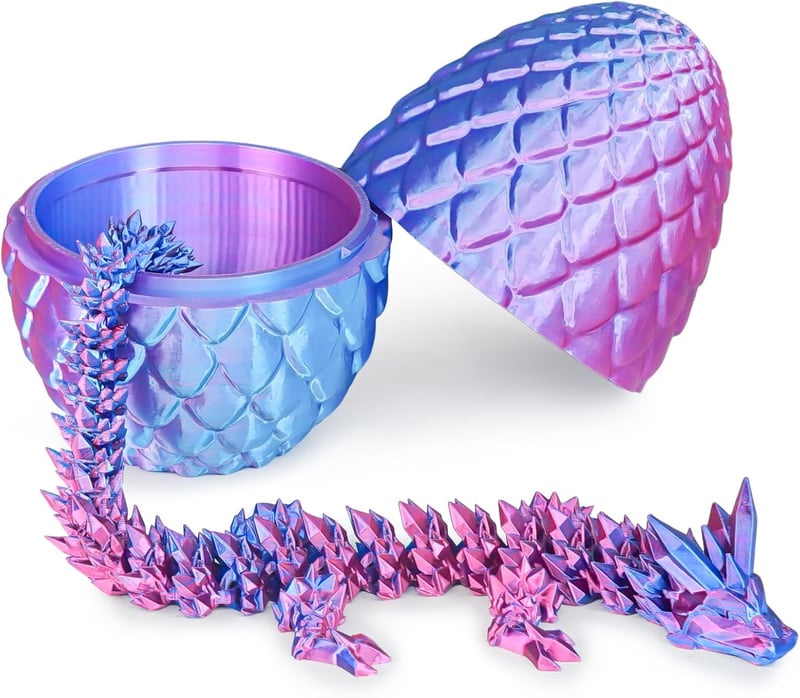 3D-gedrucktes Drachenei Fidget-Spielzeug für Kinder und Erwachsene