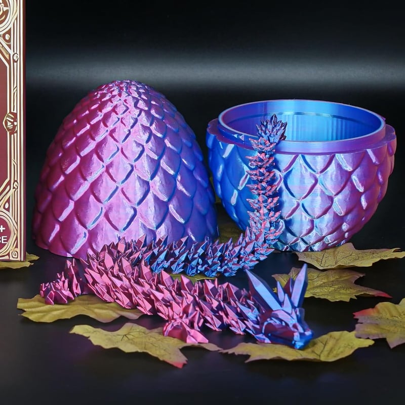 3D-gedrucktes Drachenei Fidget-Spielzeug für Kinder und Erwachsene