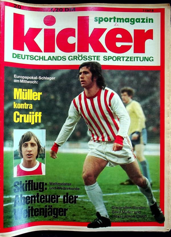Personalisierte Zeitschrift zum 52. Geburtstag für Männer – Kicker 20/1973
