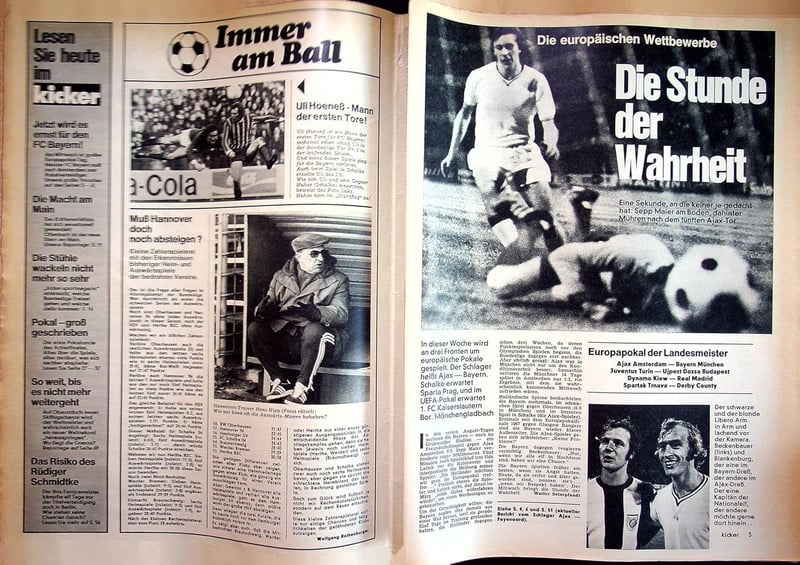 Personalisierte Zeitschrift zum 52. Geburtstag für Männer – Kicker 20/1973