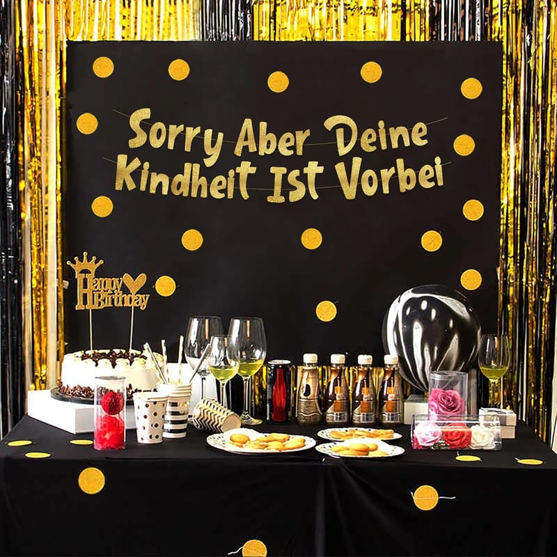 Lustiges Deko-Banner 