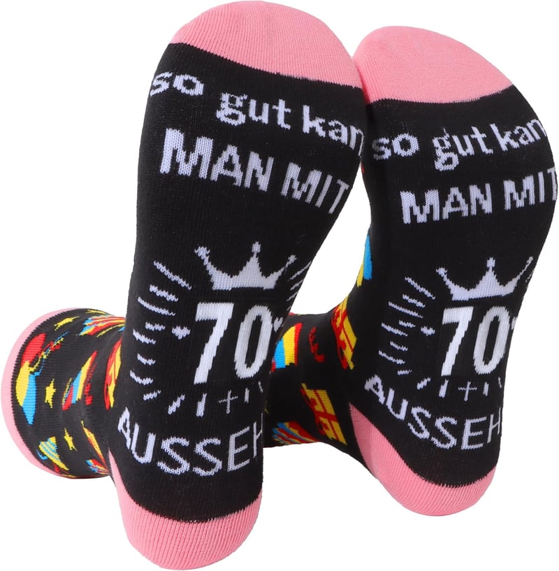 Lustige Baumwollsocken für Frauen – Geburtstagsgeschenk 39-42