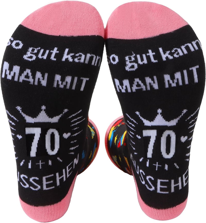 Lustige Baumwollsocken für Frauen – Geburtstagsgeschenk 39-42