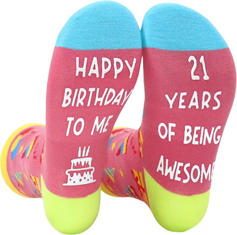 Geburtstagsgeschenke für Mädchen – Socken für 5 bis 21 Jahre alte Teenager