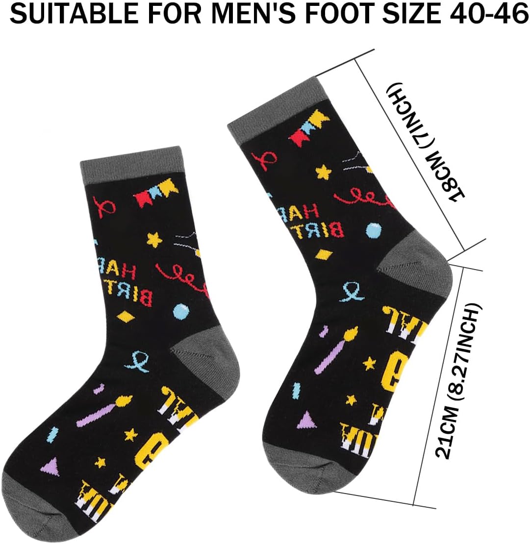 Witzige Socken Geschenke mit Sprüchen, 18 cm Bundhöhe, 21 cm Fußlänge
