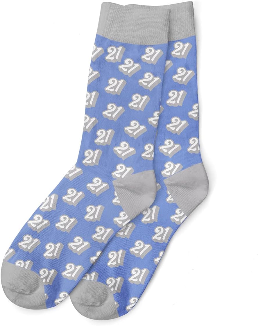 Socken zum 21. Geburtstag für Herren, Größe 6-11