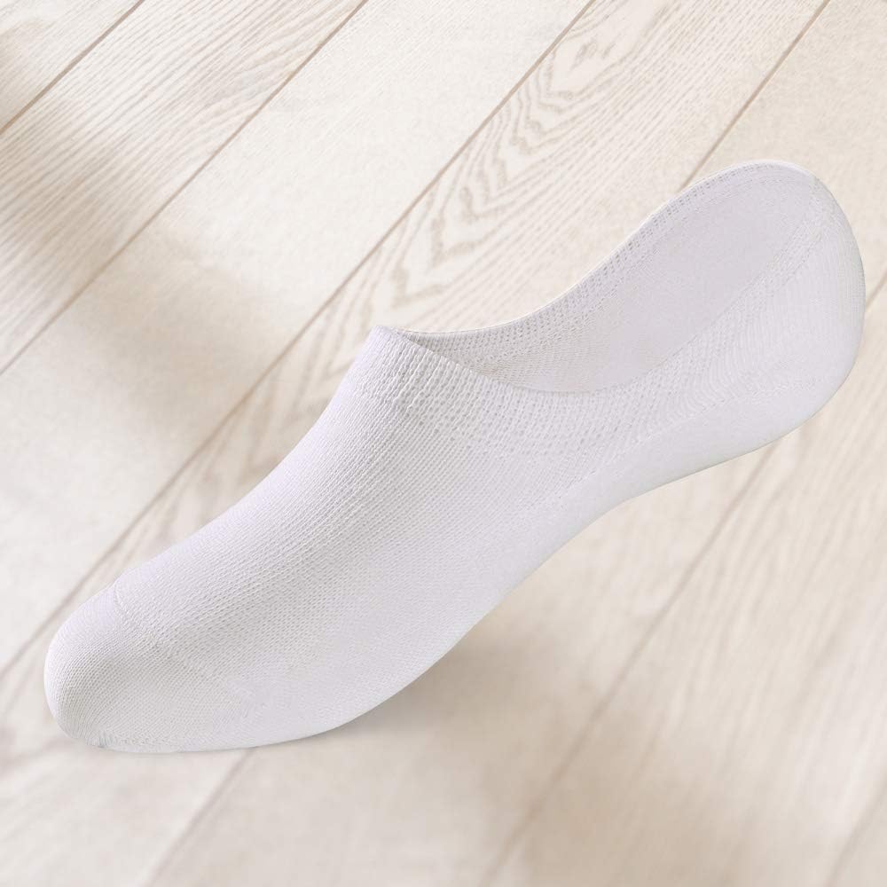 Unsichtbare Sneaker Socken für Damen und Herren - 10 Paar mit Anti-Rutsch-Pad