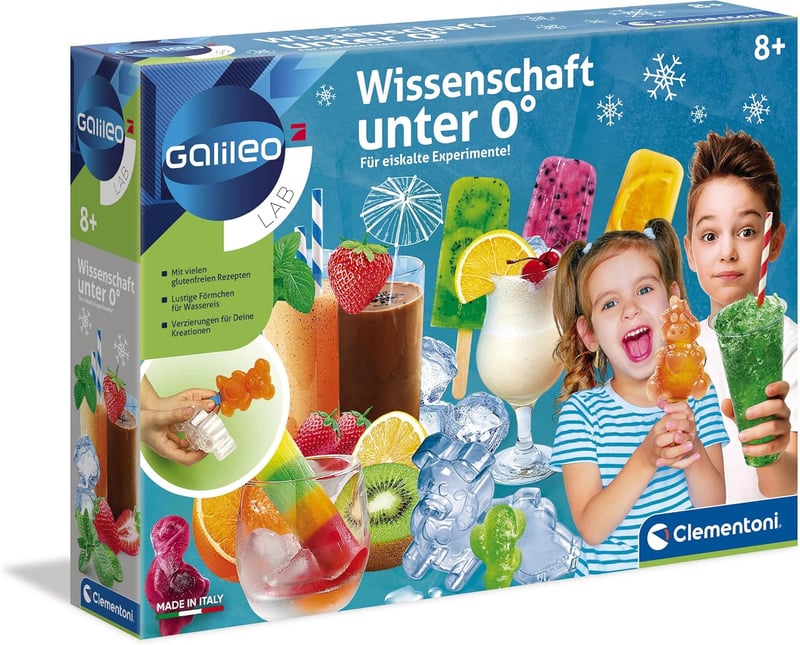 Clementoni Galileo Lab: Experimentierkasten für Eis ab 8 Jahren