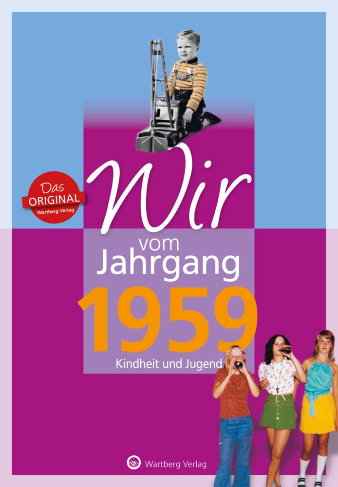 Geschenkbuch 66. Geburtstag Jahrgang 1959 mit Geschichten und Fotos