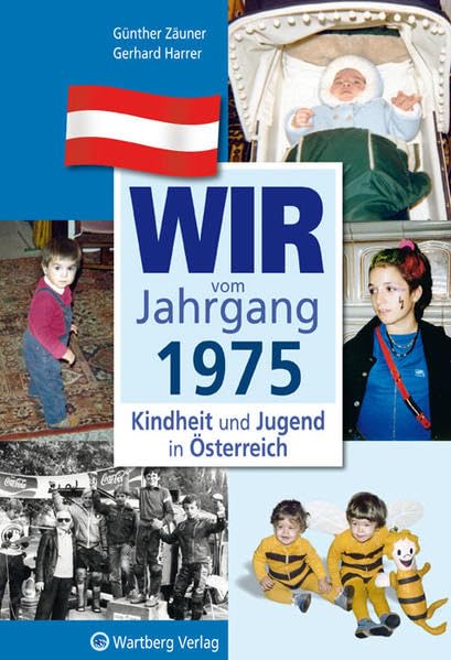 50. Geburtstag Buch für Jahrgang 1975 – Kindheitserinnerungen und Fotos aus Österreich